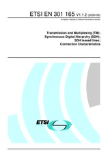 Standard ETSI EN 301165-V1.1.2 13.6.2000 preview