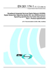 Standard ETSI EN 301174-1-V1.1.3 30.10.1998 preview
