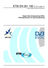 Standard ETSI EN 301192-V1.5.1 26.11.2009 preview
