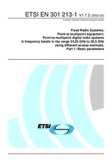 Preview ETSI EN 301213-1-V1.1.2 14.2.2002