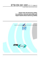 Standard ETSI EN 301222-V1.1.1 16.7.1999 preview