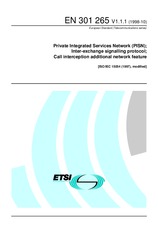 Standard ETSI EN 301265-V1.1.1 30.10.1998 preview