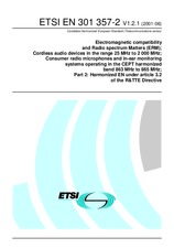 Standard ETSI EN 301357-2-V1.2.1 28.6.2001 preview