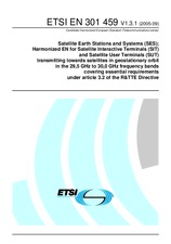 Standard ETSI EN 301459-V1.3.1 19.9.2005 preview