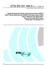 Standard ETSI EN 301469-6-V1.1.1 16.10.2000 preview