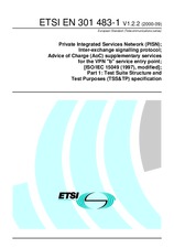 Standard ETSI EN 301483-1-V1.2.2 28.9.2000 preview