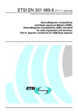 Standard ETSI EN 301489-8-V1.1.1 28.9.2000 preview