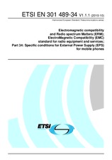 WITHDRAWN ETSI EN 301489-34-V1.1.1 19.10.2010 preview