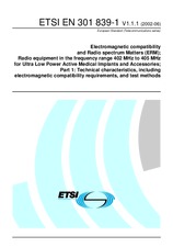 Standard ETSI EN 301839-1-V1.1.1 10.6.2002 preview