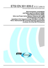 Standard ETSI EN 301839-2-V1.3.1 2.10.2009 preview