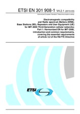 Standard ETSI EN 301908-1-V4.2.1 5.3.2010 preview