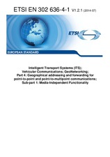 Standard ETSI EN 302636-4-1-V1.2.1 25.7.2014 preview