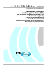 Standard ETSI EN 302842-4-V1.1.1 28.7.2005 preview