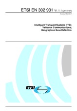 Standard ETSI EN 302931-V1.1.1 20.7.2011 preview