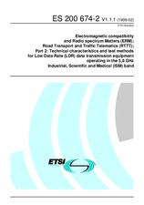 Standard ETSI ES 200674-2-V1.1.1 12.2.1999 preview