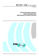 Standard ETSI ES 201158-V1.1.2 31.5.1998 preview