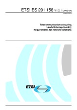 Standard ETSI ES 201158-V1.2.1 30.4.2002 preview