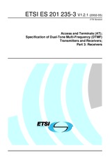 Standard ETSI ES 201235-3-V1.2.1 6.5.2002 preview