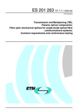 Standard ETSI ES 201263-V1.1.1 24.6.1999 preview