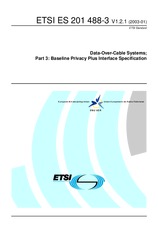 Standard ETSI ES 201488-3-V1.2.1 3.1.2003 preview