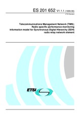Standard ETSI ES 201652-V1.1.1 22.6.1999 preview