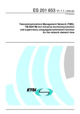 Standard ETSI ES 201653-V1.1.1 22.6.1999 preview