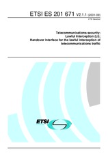 Standard ETSI ES 201671-V2.1.1 21.9.2001 preview