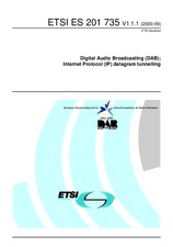 Standard ETSI ES 201735-V1.1.1 25.9.2000 preview