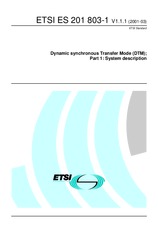 Standard ETSI ES 201803-1-V1.1.1 20.3.2001 preview
