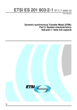 Standard ETSI ES 201803-2-1-V1.1.1 22.10.2002 preview