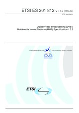 Standard ETSI ES 201812-V1.1.2 28.8.2006 preview