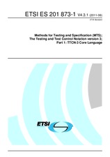 Standard ETSI ES 201873-1-V4.3.1 10.6.2011 preview