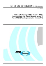 Standard ETSI ES 201873-2-V2.2.1 4.2.2003 preview