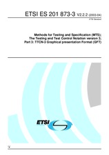 Standard ETSI ES 201873-3-V2.2.2 17.4.2003 preview