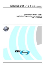 Standard ETSI ES 201915-1-V1.2.1 10.7.2002 preview