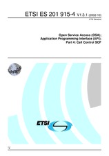 Preview ETSI ES 201915-4-V1.3.1 2.10.2002