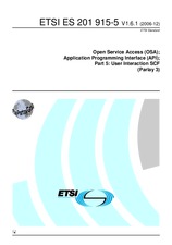 Standard ETSI ES 201915-5-V1.6.1 14.12.2006 preview