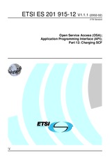 Standard ETSI ES 201915-12-V1.1.1 19.2.2002 preview