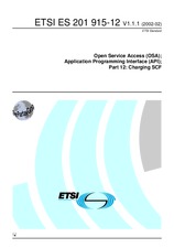 Standard ETSI ES 201915-12-V1.1.1 19.2.2002 preview