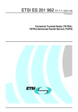 Standard ETSI ES 201962-V1.1.1 10.9.2001 preview