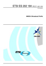 Standard ETSI ES 202184-V2.2.1 31.3.2011 preview