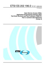 Standard ETSI ES 202196-2-V1.2.1 16.2.2005 preview