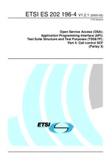 Preview ETSI ES 202196-4-V1.2.1 16.2.2005