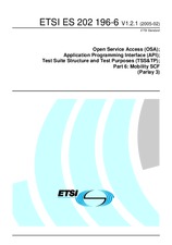 Preview ETSI ES 202196-6-V1.2.1 16.2.2005