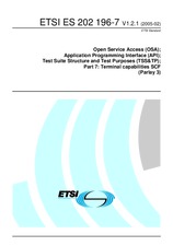 Preview ETSI ES 202196-7-V1.2.1 16.2.2005