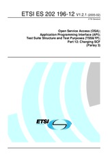 Standard ETSI ES 202196-12-V1.2.1 16.2.2005 preview