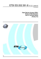 Standard ETSI ES 202391-8-V1.3.1 7.5.2008 preview