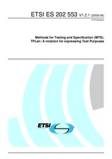 Standard ETSI ES 202553-V1.2.1 2.6.2009 preview