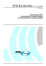 Standard ETSI ES 202642-V1.1.1 20.9.2010 preview
