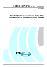 Standard ETSI ES 202667-V1.1.1 22.4.2009 preview